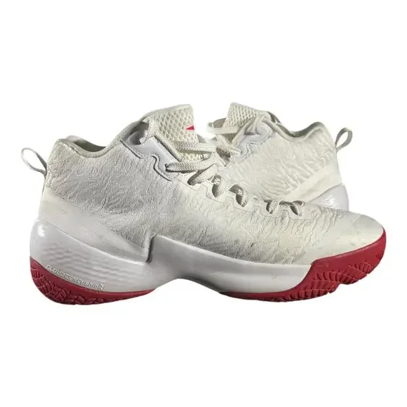 Li-Ning Men’s Basketball Shoes White Red Performance Sneakers Size 12.5 - Picture 7 of 8